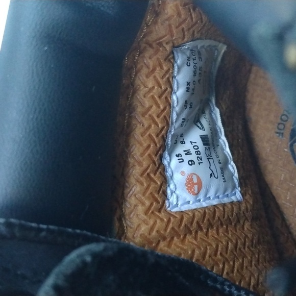 Timberland Black Lace-Up Boots - Picture 6 of 8